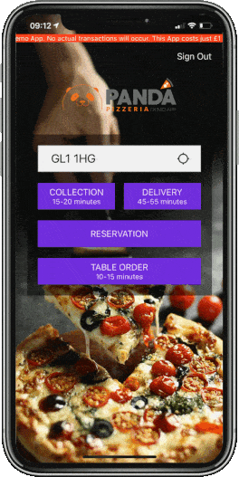 food ordering solution